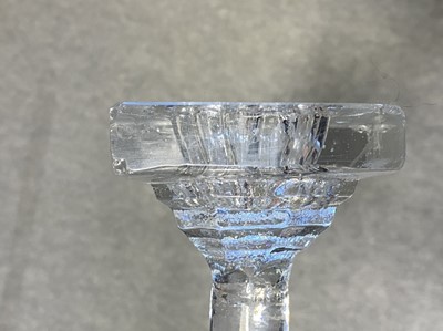 Lot 2 - Irish glass turn over bowl