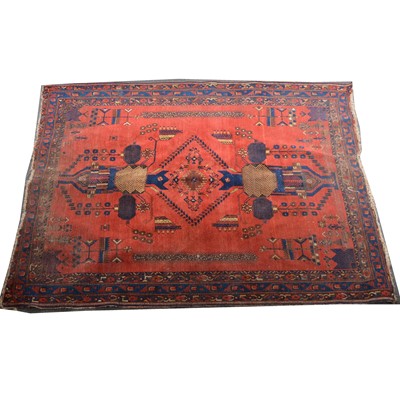 Lot 545 - An Iranian carpet.