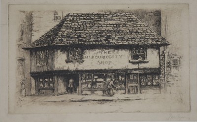 Lot 352 - Cedric Hodgson, two signed etchings