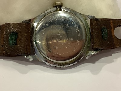 Lot 395 - Roamer, Longines - gentleman's  wrist watches.