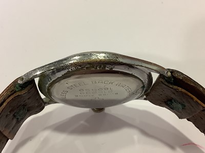 Lot 395 - Roamer, Longines - gentleman's  wrist watches.
