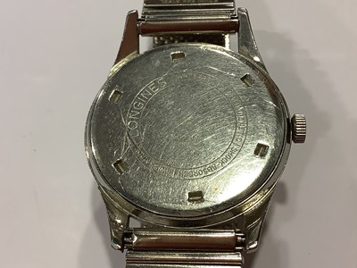 Lot 395 - Roamer, Longines - gentleman's  wrist watches.