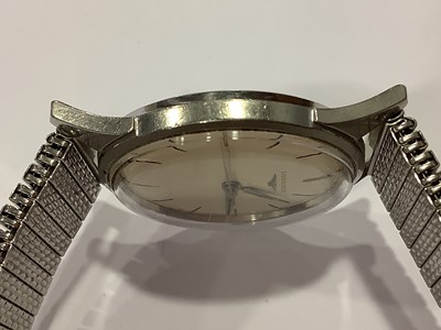 Lot 395 - Roamer, Longines - gentleman's  wrist watches.