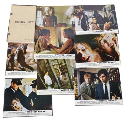 Lot 11 - Twisted Nerve (1968) release script and lobby cards