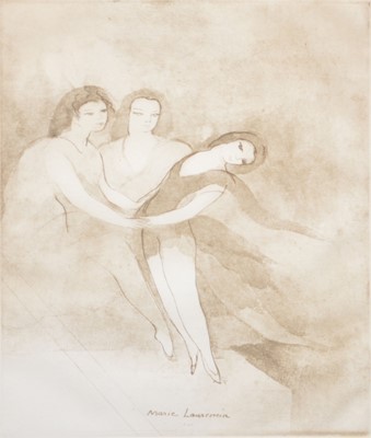 Lot 408 - Marie Laurencin - Three Dancers.