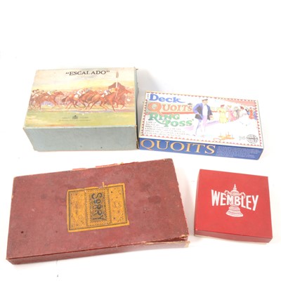 Lot 148 - Escalado, Chad Valley board game; and a collection of board games.