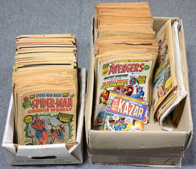 Lot 66 - A quantity of comics, including Spider-Man Comics Weekly