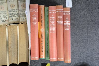 Lot 110 - British topography - a collection of books, including Recording Britain in 4 vols