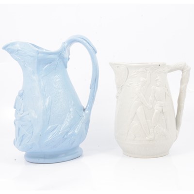 Lot 38 - Stoneware Home & Abroad jug and a Florence Nightingale jug