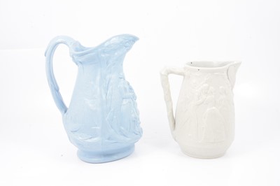 Lot 38 - Stoneware Home & Abroad jug and a Florence Nightingale jug