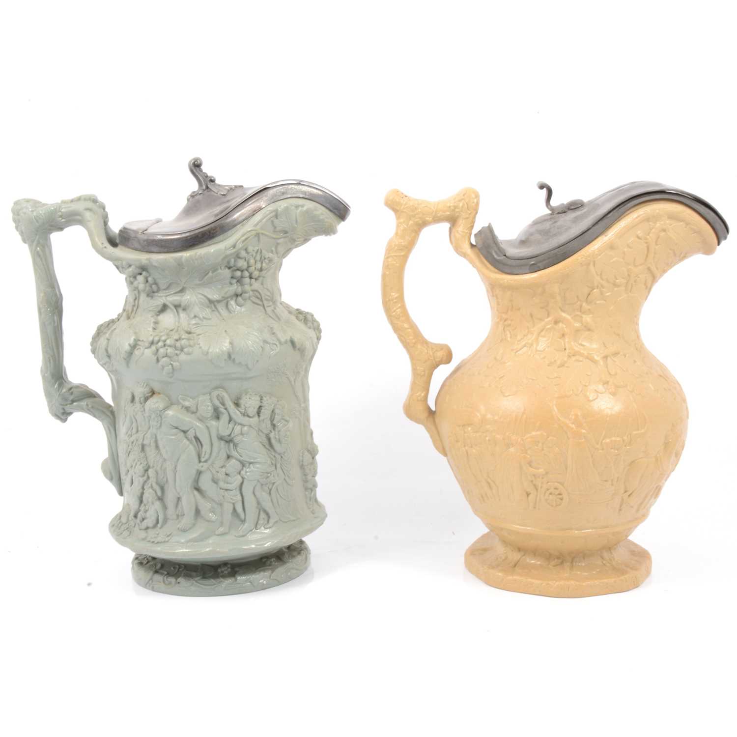 Lot 53 - Julius Caesar jug and a Bacchanalian Dance jug
