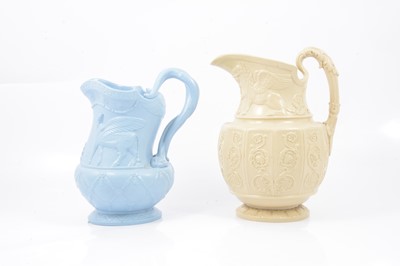 Lot 54 - Stoneware Ninevah jug and a Canova jug