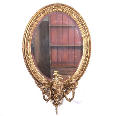 Lot 540 - Gilt gesso girandole.