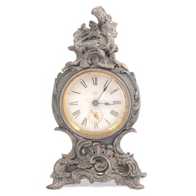 Lot 111B - Rococo style mantel clock