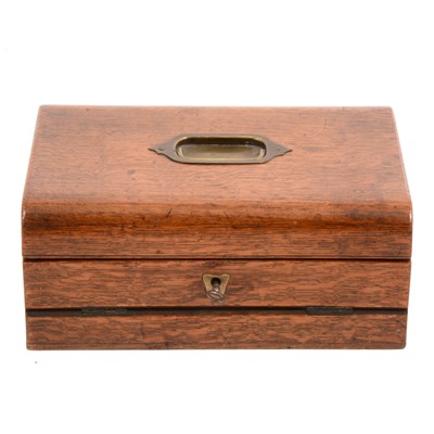 Lot 100A - Rosewood writing box.