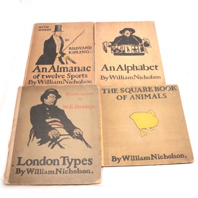 Lot 133 - William Nicholson interest books