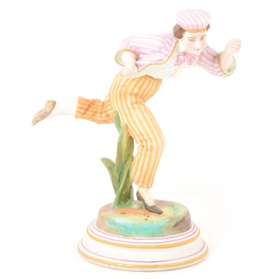 Lot 66 - A 19th Century French porcelain figure, by Jean Gille of Paris.