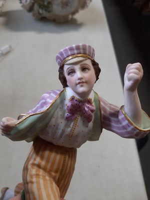 Lot 66 - A 19th Century French porcelain figure, by Jean Gille of Paris.