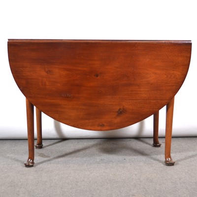 Lot 503 - Mahogany drop leaf dining table