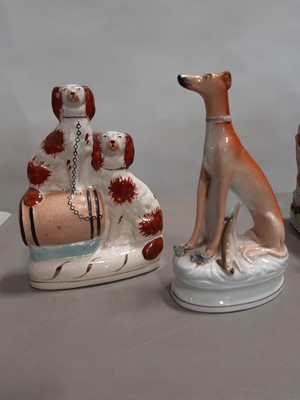 Lot 1 - Collection of Staffordshire pottery