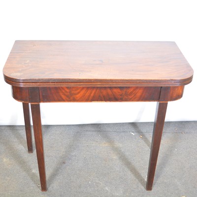 Lot 466 - George IV mahogany tea table