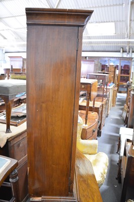 Lot 493 - George I style walnut bureau bookcase