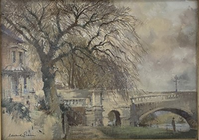 Lot 336 - Edward Swann - Winter at Richmond.