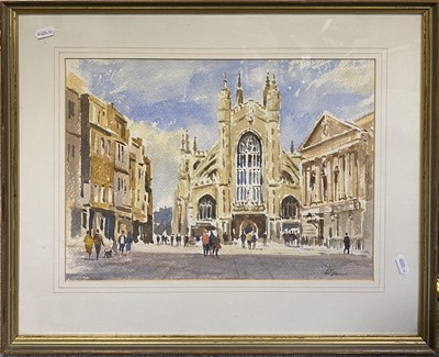 Lot 321 - Lawrence 'Lol' Spence - Lincoln Cathedral, and a Church Square.