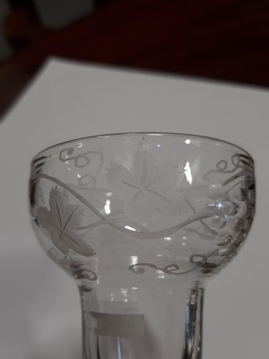 Lot 15 - Pan top wine glass and another
