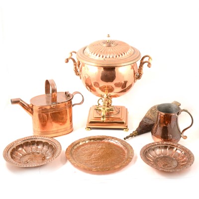 Lot 200 - Copper and brasswares.