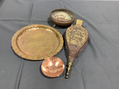 Lot 200 - Copper and brasswares.