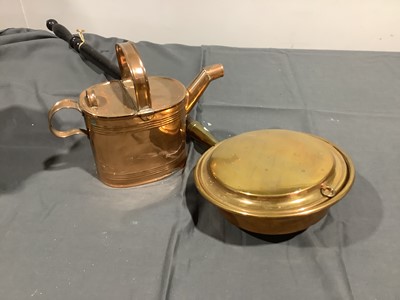 Lot 200 - Copper and brasswares.