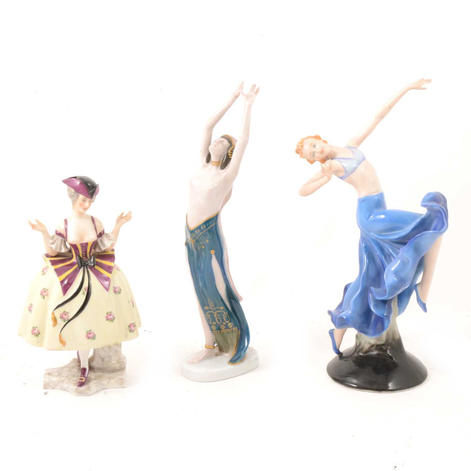 Lot 2 - Rosenthal and other Continental porcelain figures.