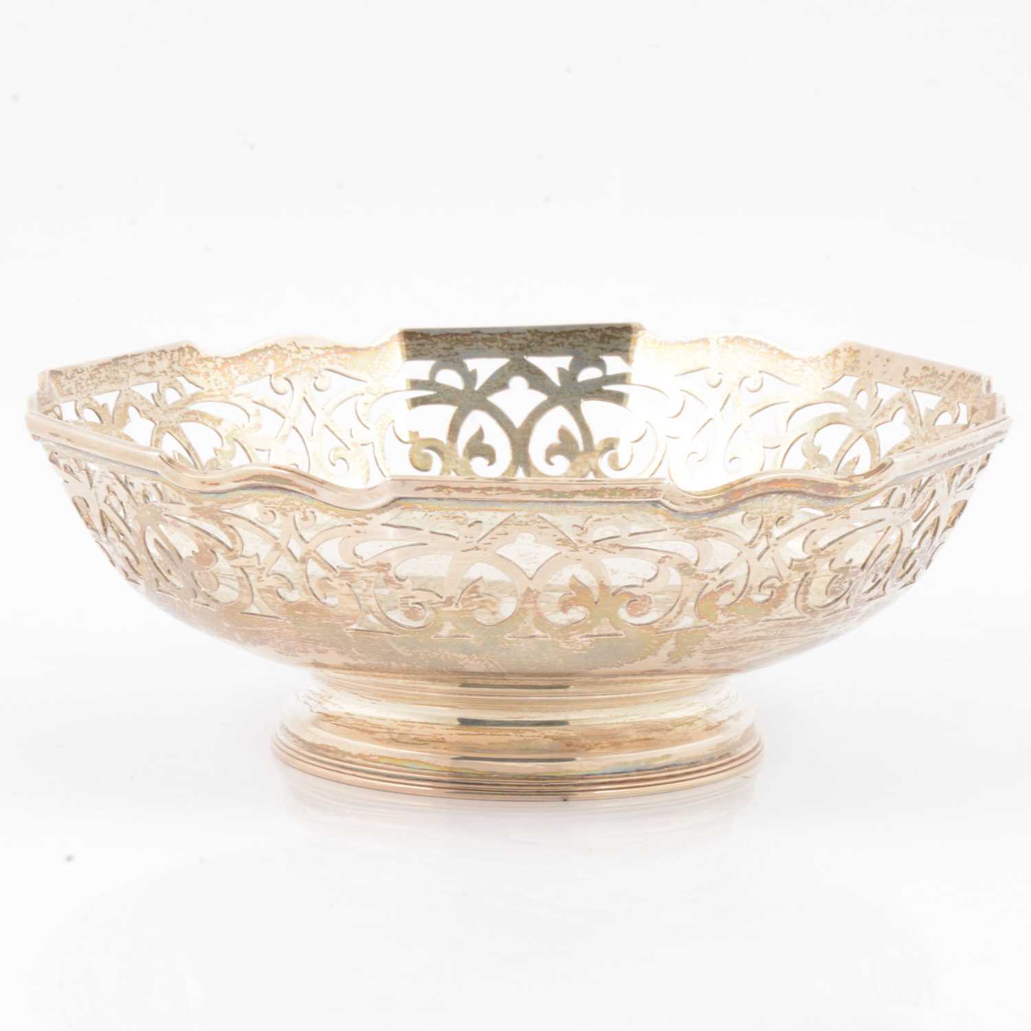Lot 235 - Silver dish, The Alexander Clarke Company Limited, Sheffield 1924