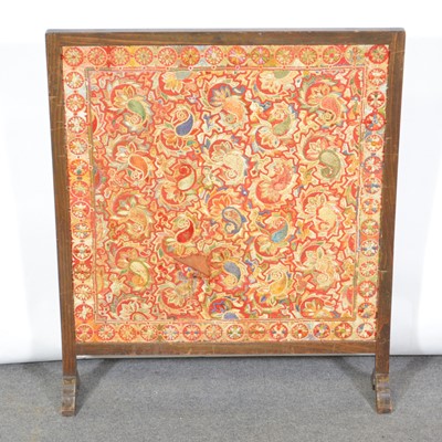 Lot 562 - Beech framed firescreen