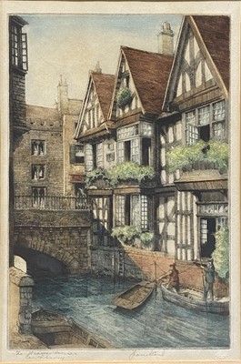 Lot 381 - A collection of etchings.