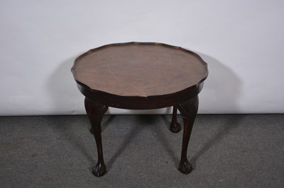 Lot 510 - Mahogany coffee table.