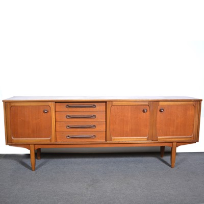 Lot 600 - Teak lowline sideboard