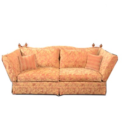 Lot 564 - Duresta three seat sofa.