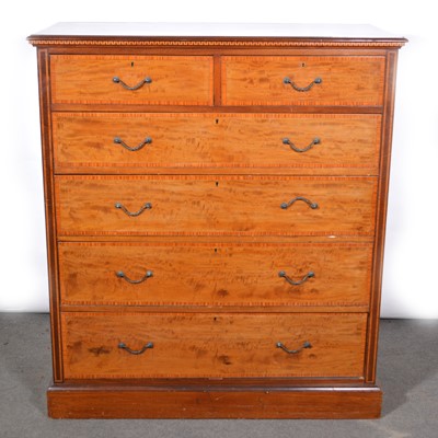 Lot 518 - Victorian mahogany chest of drawers