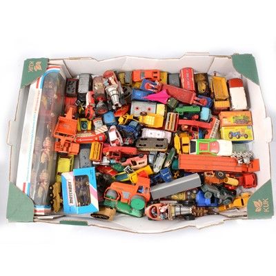 Lot 232 - Loose die-cast model cars and vehicles