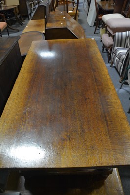 Lot 212 - Modern oak coffee table