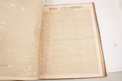 Lot 155 - Collection of Chartist newspapers.