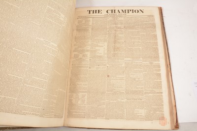 Lot 155 - Collection of Chartist newspapers.