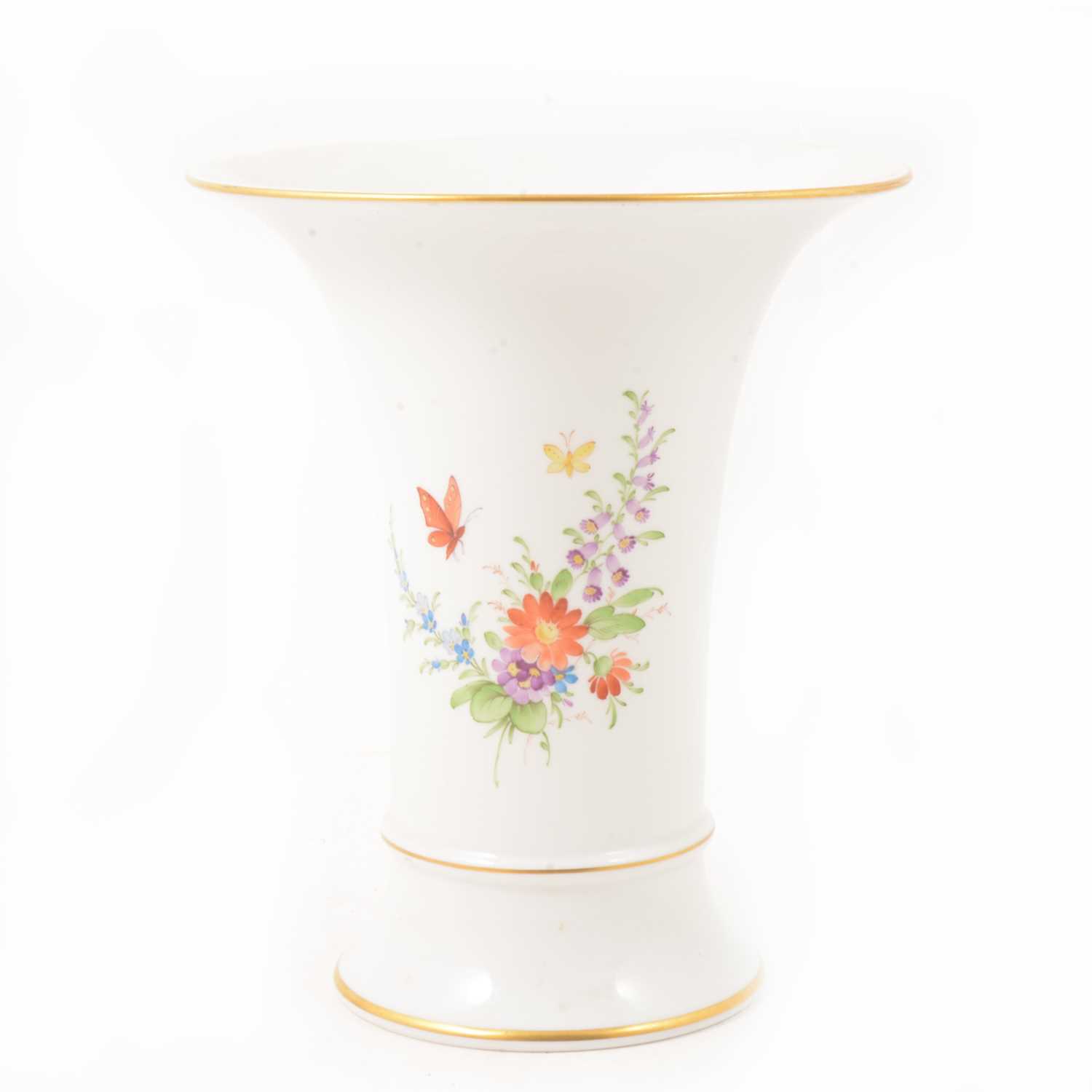 Lot 7 - Höchst porcelain vase.