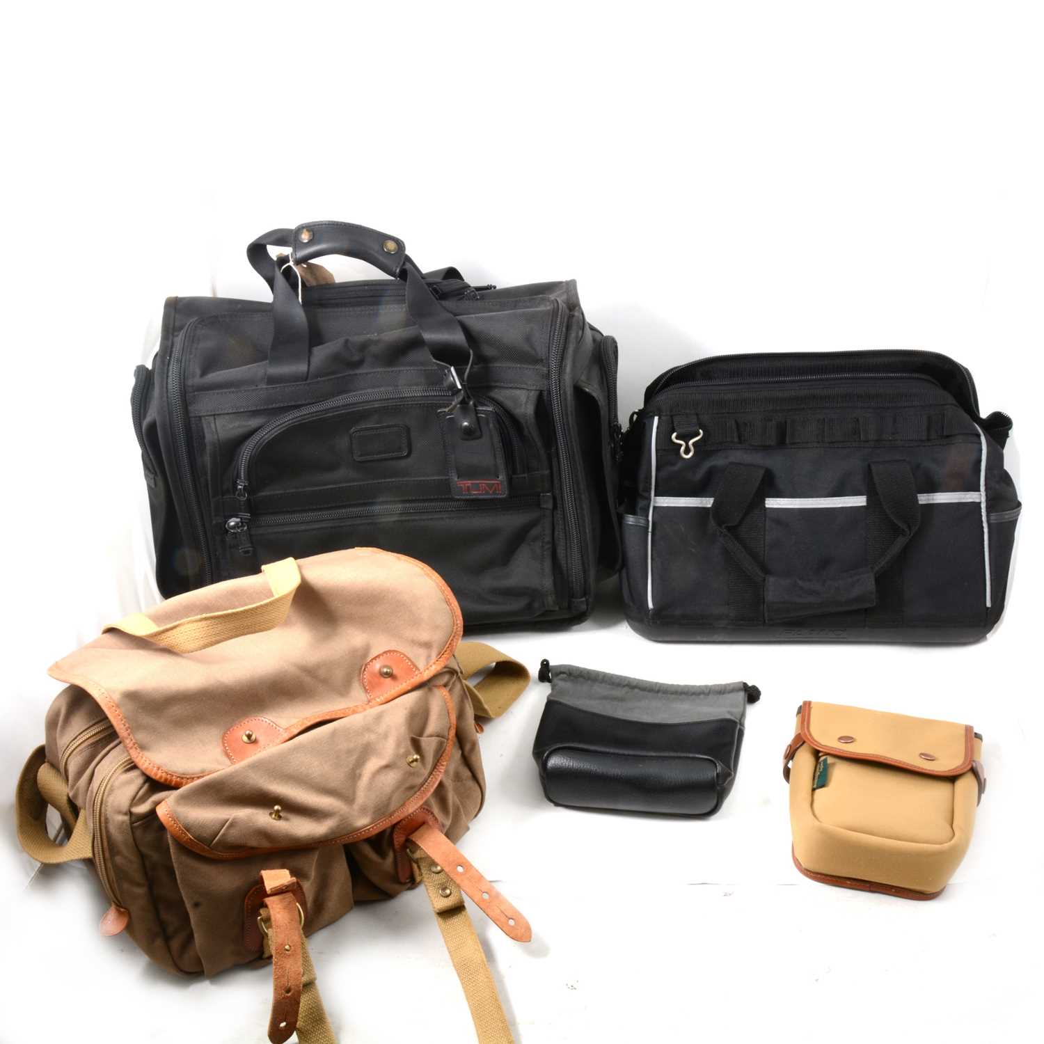 Lot 25 - Selection of camera bags, laptop and lens bags.