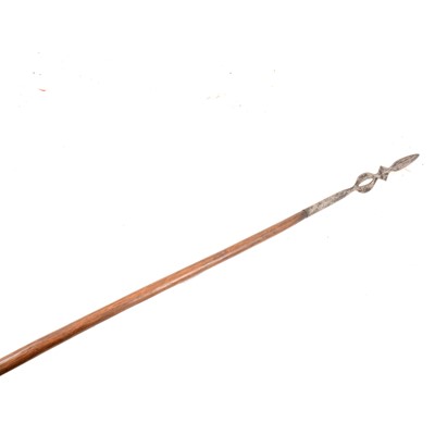 Lot 219 - An old spear