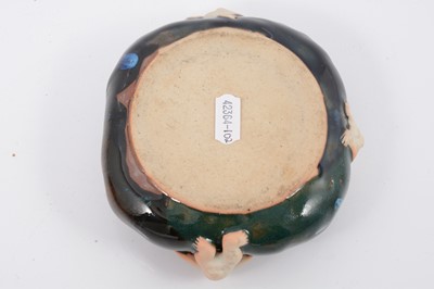 Lot 107 - Three pieces of Japanese Sumida Gawa pottery.