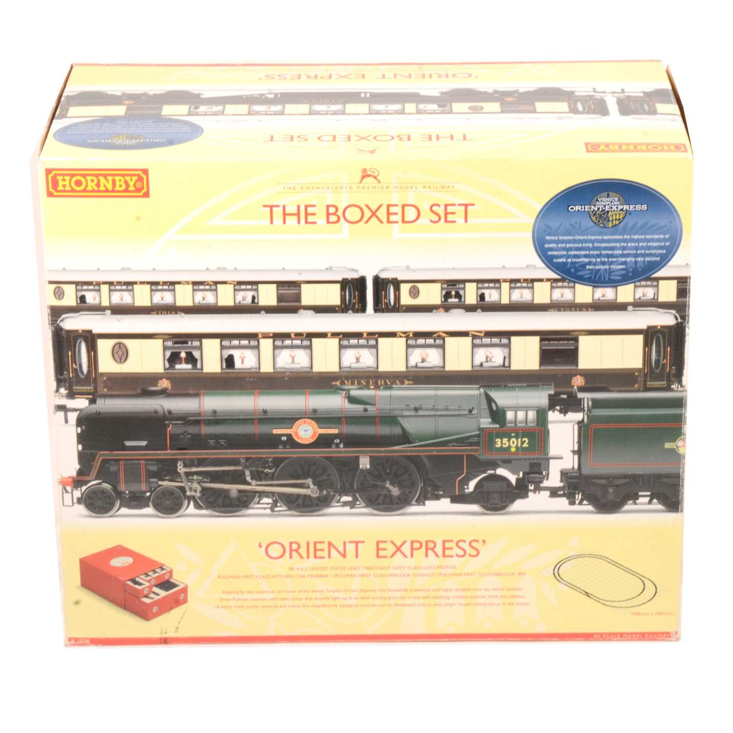 Lot 116 - Hornby R1038 'Orient Express' box set.