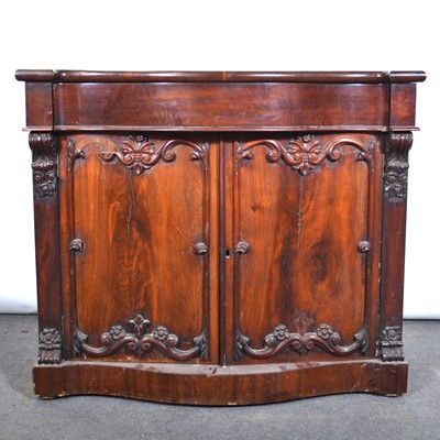 Lot 429 - Victorian mahogany chiffonier.